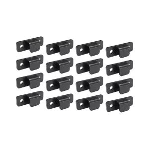 Haak elastiek Méhari zwart (x16)