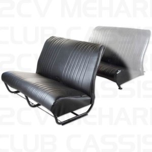 Bekleding voor bank met zijkant 2cv zwart