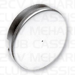 Benzinedop niet afsluitbaar chroom