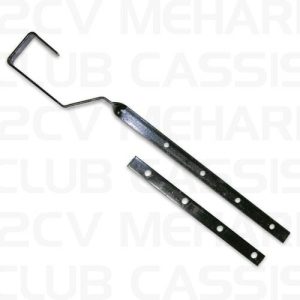 Bevestiging spatlap achter links+rechts Méhari