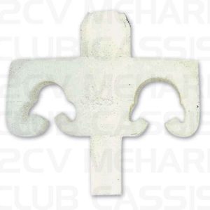 Bevestingclip voor benzine/remleiding chassis