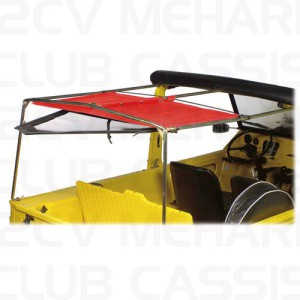 Buidelzak Méhari rood