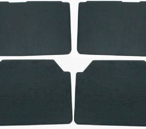 Deurbekleding set 2cv Special zwart skai