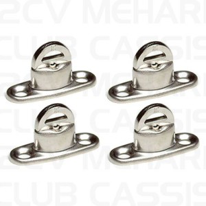 Draaikruis voor Méhari staander (set van 4)