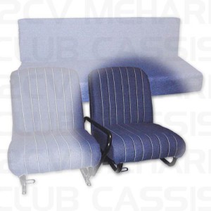 Linker voorstoel Méhari - jeans