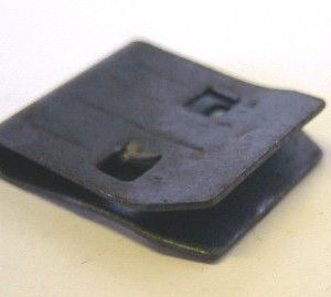 Klem achterscherm staarstuk