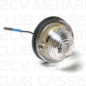 Knipperlicht voor/achter 2cv wit (voor lampje 5/21W)