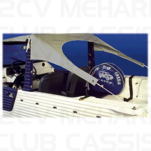 Riviera bache Méhari grijs