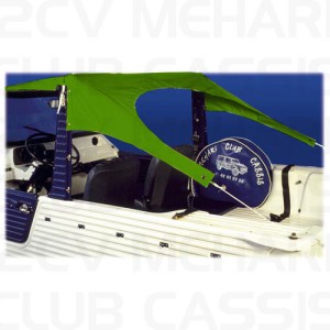 Riviera bache Méhari groen