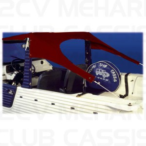 Riviera bache Méhari marron