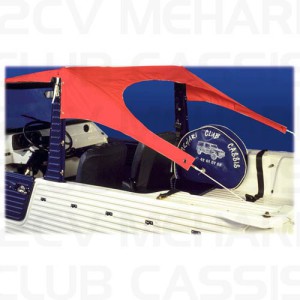 Riviera bache Méhari rood