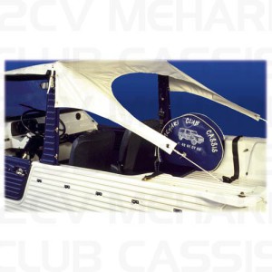 Riviera bache Méhari wit