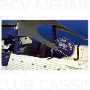 Riviera bache Méhari zwart