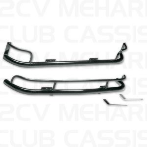 Set bumper Méhari klein model zwart