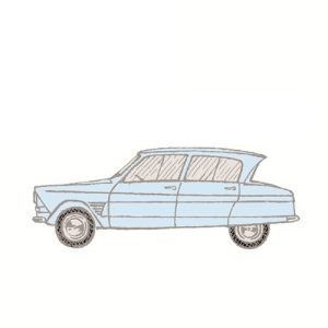 Sleutelhanger AMI 6 blauw