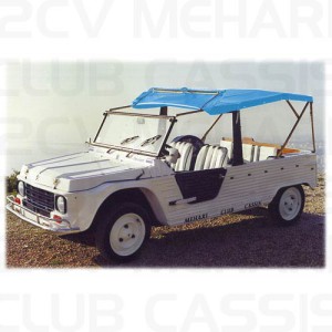 Transformatiekit Méhari Azur bleu gitane