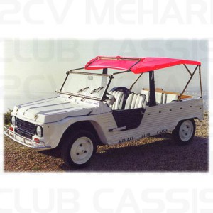 Transformatiekit Méhari Azur rood