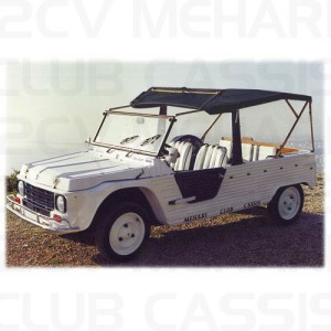 Transformatiekit Méhari Azur zwart