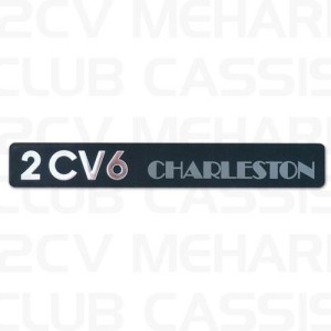 Typeplaatje 2cv6 Charleston