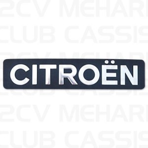 Typeplaatje Citroen
