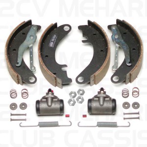 Voorrem revisieset brede trommelrem 10mm