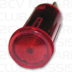 Waarschuwingslicht 12V 2cv rood