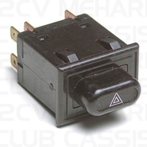 Waarschuwingsverlichting-knop 2cv Ot