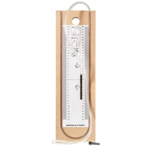 OLIEVULPIJP MANOMETER