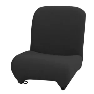 Badstof hoes voor de voorstoel van een Méhari - zwart