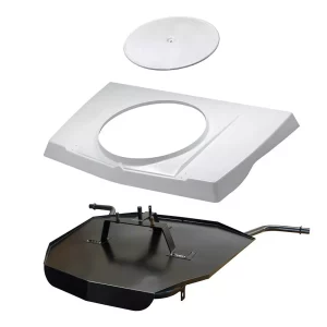 Motorkappakket met reservewiel voor Mehari