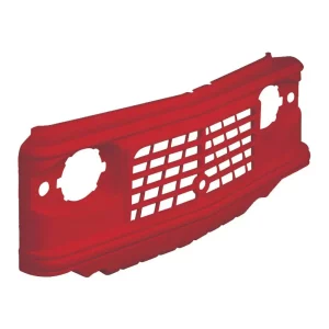 Voorpaneel van het oude model Méhari - Glanzend rood PMMA