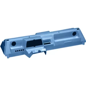 Dashboard van het nieuwe Méhari-model - Calanque blauw PMMA