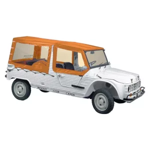 Originele Méhari afdekzeilset met 4 stieken - oranje