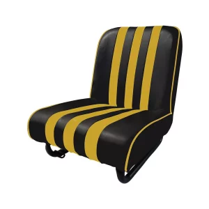 Voorstoel links Méhari - zwart/geel