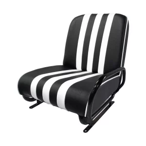 Méhari voorstoel rechts - zwart/wit