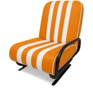 Voorstoel rechts Méhari - oranje/wit