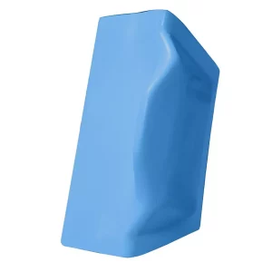 Méhari slotsluitplaatsteun, oud model - Calanque blauw PMMA