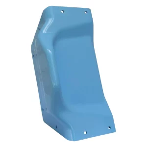 Nieuw model Méhari slotsluitplaatsteun - Calanque blauw PMMA