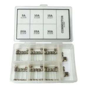 Assortimentsdoos met glasfuses (36 stuks)