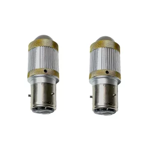 Verpakking met 2 BA21D hoogwaardige LED-lampen