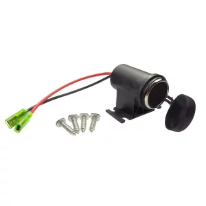 12V-connector met behuizing