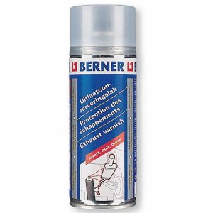 Spuitbus hitte bestendig zwart 650°C 400ml