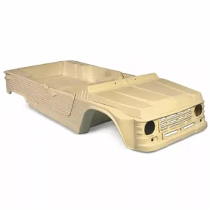 Volledige carrosserie 4 plaatsen NM met vleugels anti UV beige h