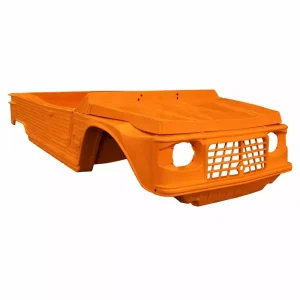 Carrosserie volledig OM 4 plaatsen anti UV oranje MEHARI