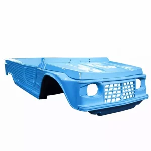 Carrosserie volledig OM 4 plaatsen - PMMA blauw calanque MEHARI