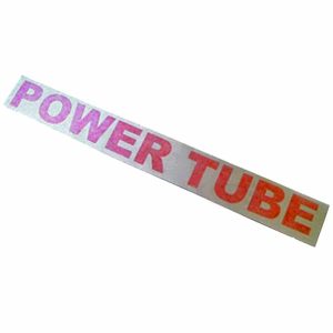 Power tube sticker