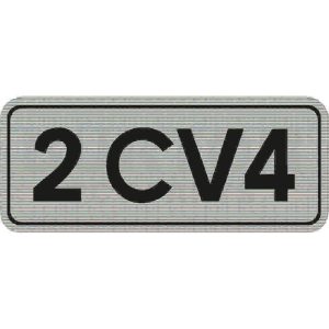 Type sticker 2CV4