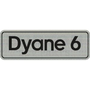 Type sticker Dyane 6