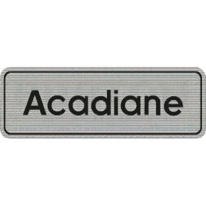 Type sticker Acadiane