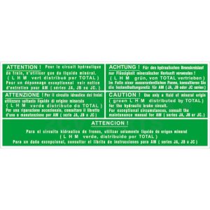 Remvloeistof sticker Ami 8